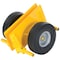 Vestil Yellow Adjustable Panel Dolly 500 lb Capacity Foam-Filled Casters PLDL-ADJ-10FF - alternate 2